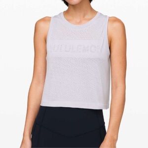 Lululemon Breeze By Muscle Crop Tank